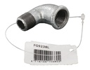 Coude zingué F/M 3/8"