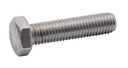 Boulon hexagonal entièrement fileté M12x35 8.8 zing