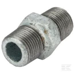 Raccord zingué mâle 3/8", FG28038