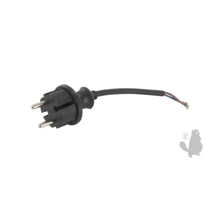 Cordon électrique adaptable pour Wolf et Sabo - Longueur: 0 13 m. Remplace origine: 4311215, 2405965, 240-5965
