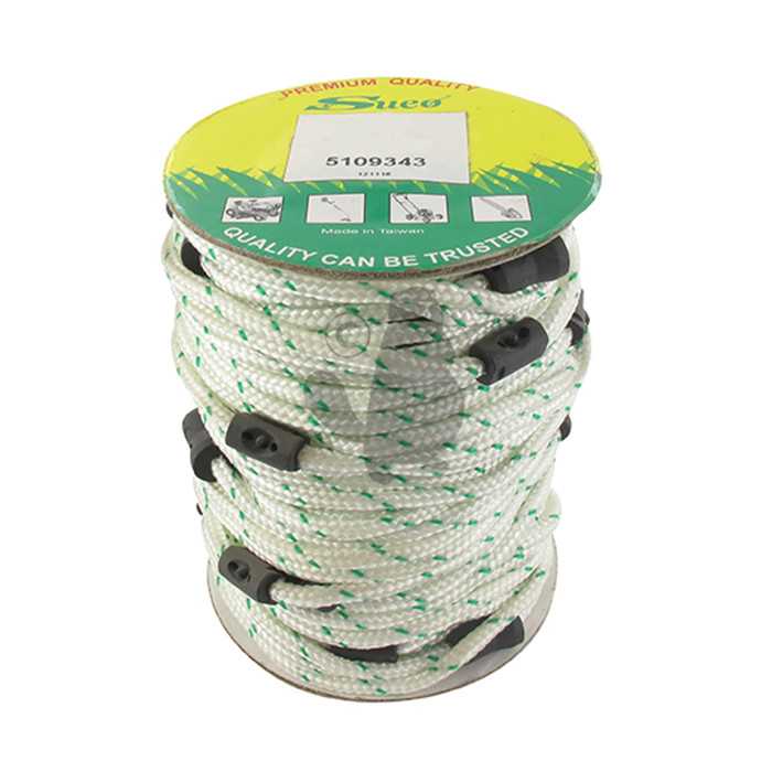 Rouleau de 28 cordes de lanceur avec insert adaptable pour STIHL modèle TS400 - Longueur corde: 90cm, 5109343, 510-9343