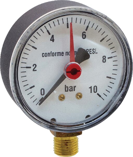Manomètre 1/4" 0-10bar