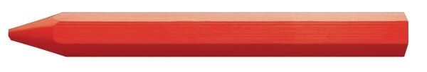 Craie de marquage forestier couleur ROUGE Lyra (Boite de 12) - 120mm