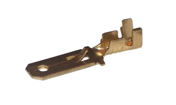 Cosse plate + butée