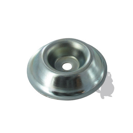 [160-0533] Coupelle dappui en acier alésage: 10mm diam : 85mm H: 20mm, 1600533, 160-0533