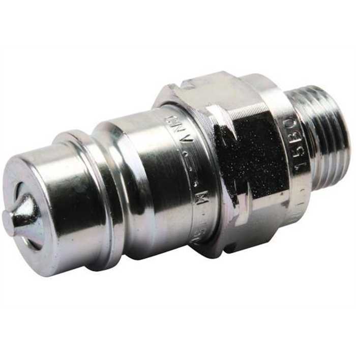 Coupleur hydraulique male 1/2 - m18 x 1.5-12l   CPV-CNV ISO-7241A