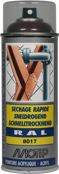RAL 8017 spray chocolat