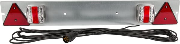 Rampe de signalisation LED 1 m câble 12 m zingué