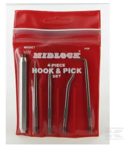 Kit extracteur de bourrage Midlock, H4W, EXTRACTEUR BOURRAGE, EXTRACTEUR JOINT SPY