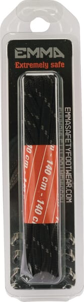 Lacets noir/gr 140cm Working