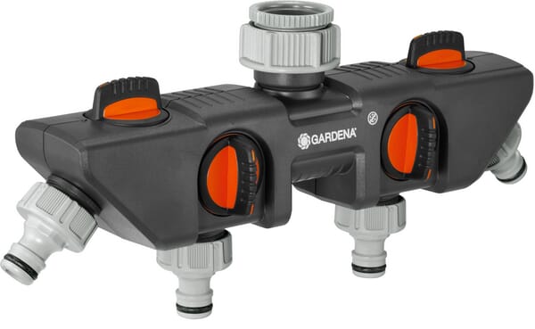 Sélecteur d'arrosage 4 voies 1/2"-3/4"
