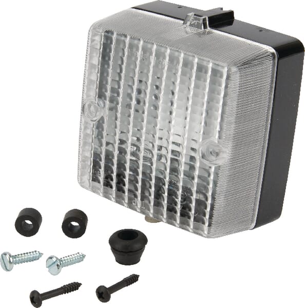 Feu de recul 97x97 noir