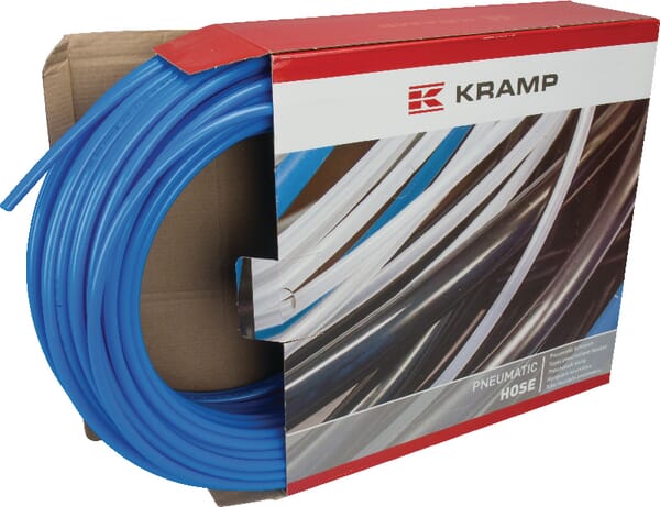 PE tuyau 4X2 50m bleu