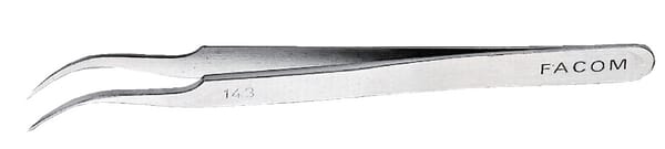 Brucelles courbe l=114mm