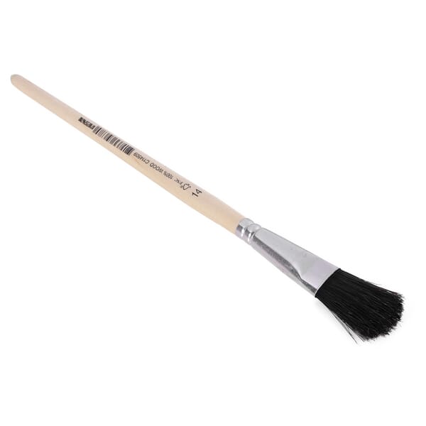 [CP2314931] Brosse à vélo, poils de porc noirs 14 mm