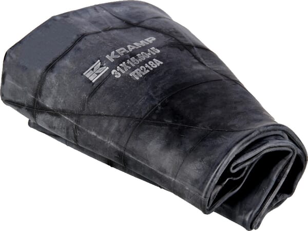 Chambre à air pour jante Ø 15", 31x15.50-15, valve à eau TR218A, Kramp
