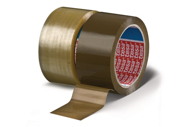 [T042800004000] Ruban adhésif thermofusible PP bruyant, brun, 66m x 50mm, TesaPACK®