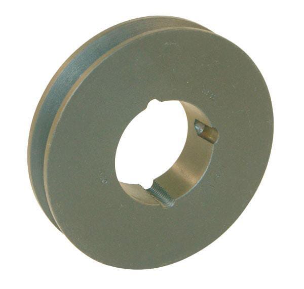 Poulie pour courroie trapézoïdale 1 rainure B ou SPB diamètre 139 mm pour douille taperlock 1610 Kramp