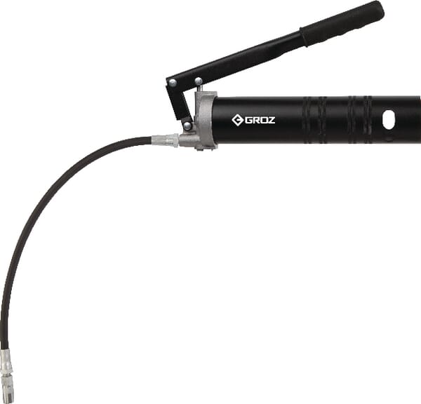 Pompe à graisse à levier + flexible Groz, 8901486427942