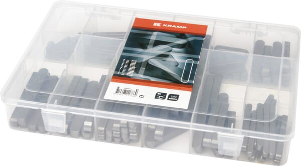 Assortiment de 126 clavettes