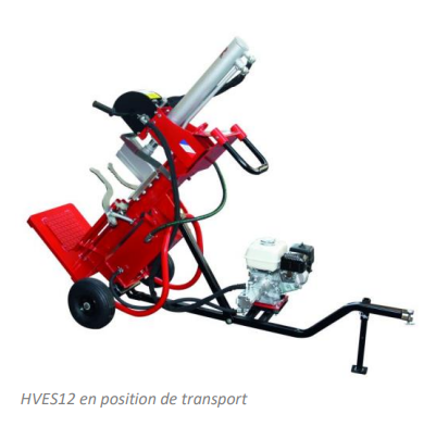 Fendeuse verticale AMR-Vogesen Blitz HVES09 - Honda 5 5CV - 9Tonnes - 62cm, AMR, VOGESEN BLITZ, HVE09TSP, HVES09DP, HVES09 DP, HESVOGHVES09DP