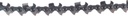 Chaîne de tronçonneuse 3/8" 1,5mm 64 DL dent à angle droit Oregon