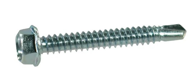 Vis auto-perforante 5.5x32mm PZ3 tête hexagonale à bride de 8 mm DIN 7504, 8716106403622, 7504K5532P200