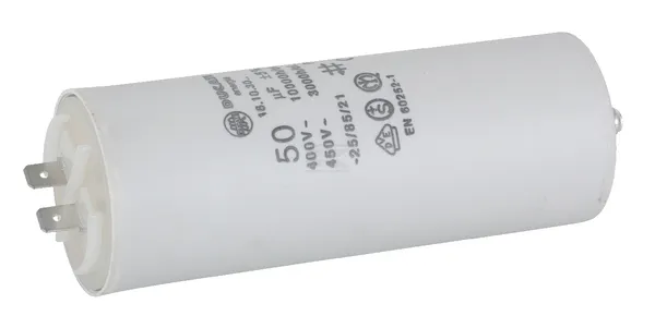[FGP013634] Condensateur avec fiche 50µF, FGP013634
