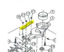 [A325102004] Renfort lame taille-haies KAWASAKI 60cm, A325-102004, A325102004, OCH 030-108
