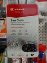 Chaîne de tronçonneuse .325" 1,6mm 74 DL demi-ciseau Blister Kramp