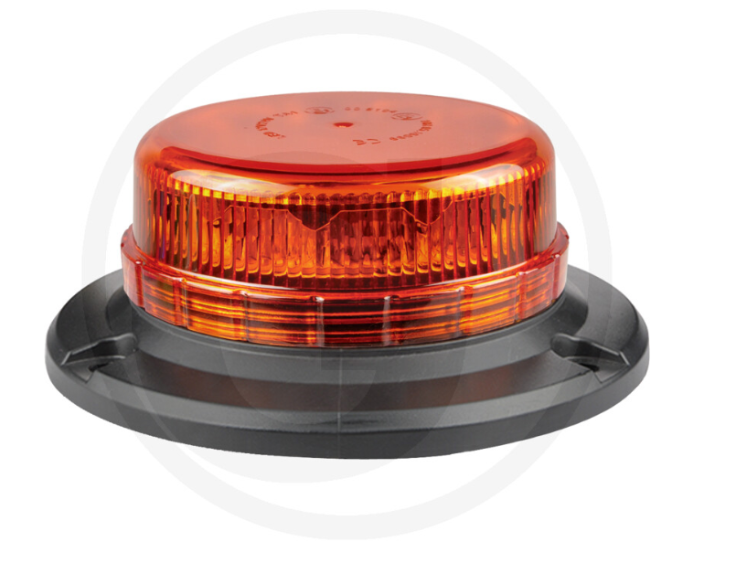 [7070010365] Gyrophare LED montage fixe - Hauteur 55mm - Diamètre 108mm, 7070010365