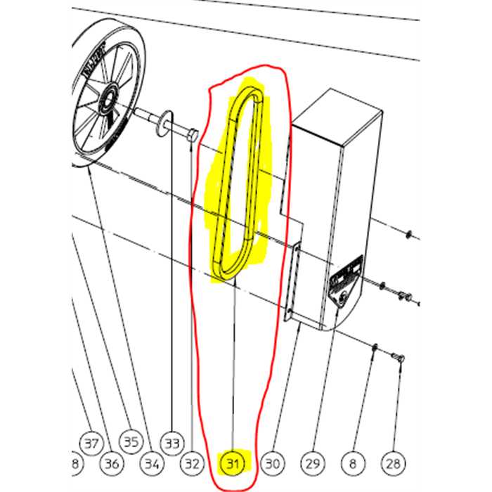 [BA 521 208 000] Courroie crantée scarificateur ELIET e501 xpa800 BA521208000, BA521208000, BA521 208 000, BA 521 208 000, XPA800, XPA800XEP