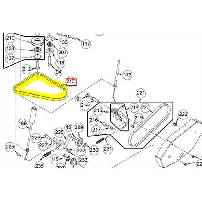 [G07857053] courroie traction primaire as motor as63, G07857053