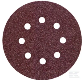[753103NF] Disques abrasif Ø125mm K80 (10), 753103NF