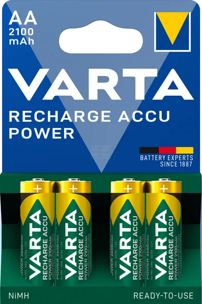 Pile rech. 1,2V 2100mAh AA 4pc