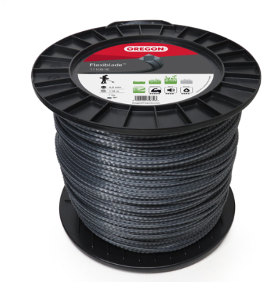 [111091E] Fil nylon crantée 4mm Oregon Flexyblade, 111091E