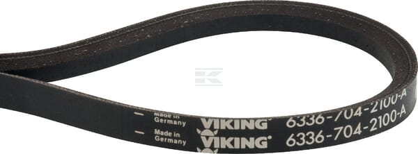[6336-704-2100] Courroie Stihl 9.7x758mm, 63367042100, 67763367042100, 6336-704-2100