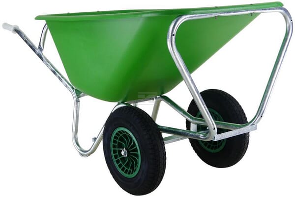 [F20510] Brouette F et S 165-2 vert, F20510