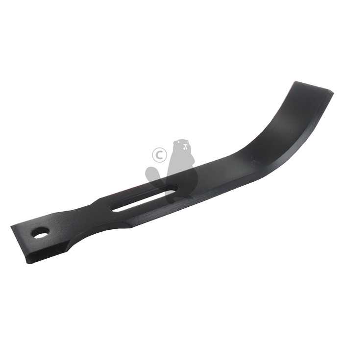 [140-4165] Couteau de fraise universel réversible pour motobineuse - L: 240 mm. Type bineur., 1404165, 140-4165