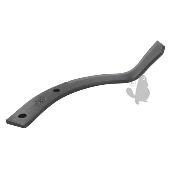 Couteau de fraise gauche pour motobineuse adaptable sur - MTD - L: 260 mm. Type labour. Remplace ori, 1404155L, 140-4155L, 742-0107.
