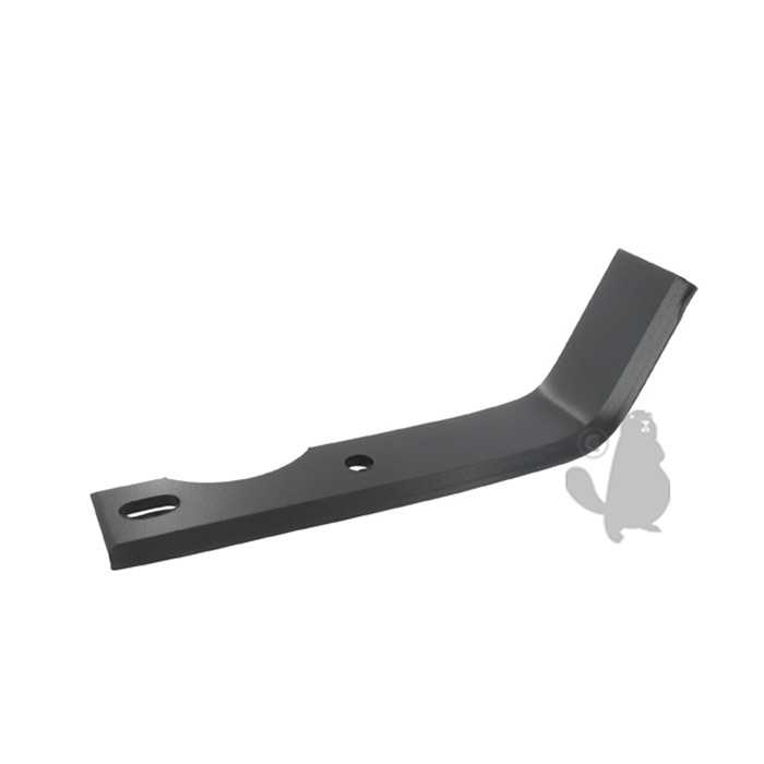 [140-4140R] Couteau de fraise droit pour motobineuse adaptable sur STAFOR PILOTE88 - L: 210mm. Type sarcleur., 1404140R, 140-4140R