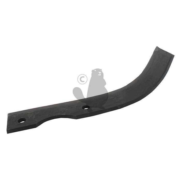 Couteau de fraise gauche pour motobineuse adaptable sur GUTBROD - L: 190 mm alésage: diam 9 mm en, 1407494R