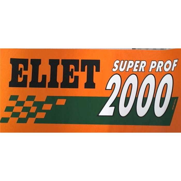 Autocollant ELIET superprof 2000 - 470mmx220mm BQ501070010