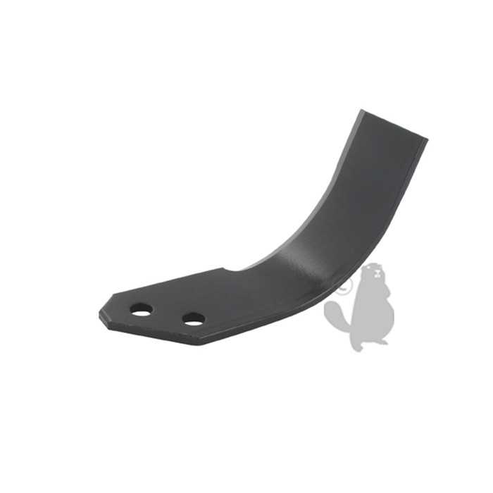 Couteau de fraise gauche pour motobineuse adaptable sur FERRARI - L: 150mm. Type bineur., 1404111L, 140-4111L