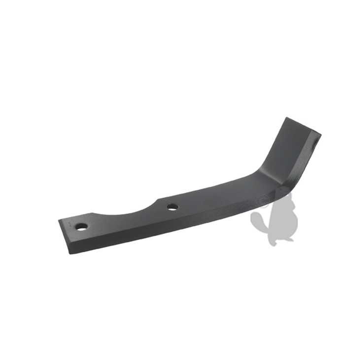 [140-4106R] Couteau de fraise droit pour motobineuse adaptable sur AGRIA et SOLO - L: 210mm. Type sarcleur., 1404106R, 140-4106R