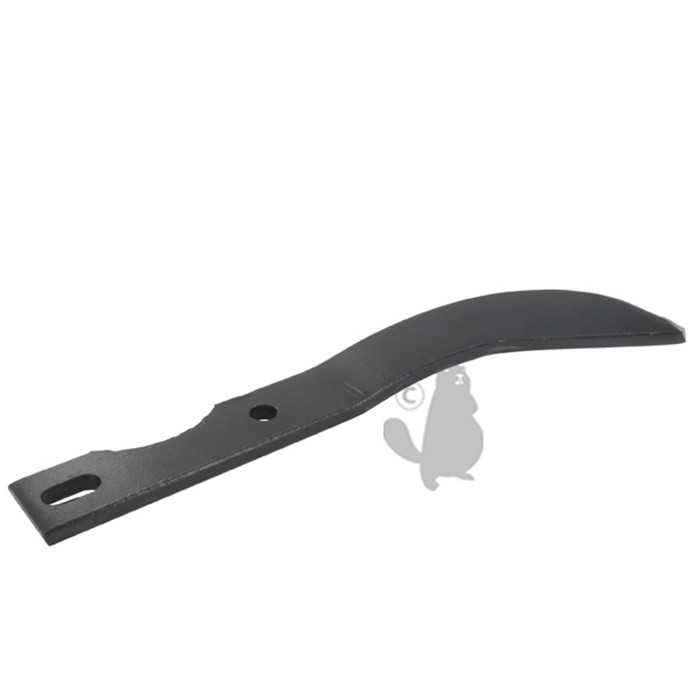 [140-7414R] Couteau de fraise universel droit HAKO pour motobineuse - L: 200mm. Type piocheur., 1407414R, 140-7414R