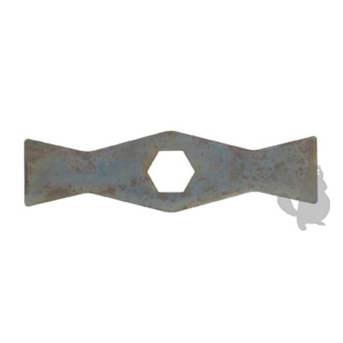 [516900] Couteau de scarificateur adaptable pour RYAN mataway ren- o- Thin - L: 185mm diam : 25 4mm. Rempla, 1306684, 130-6684