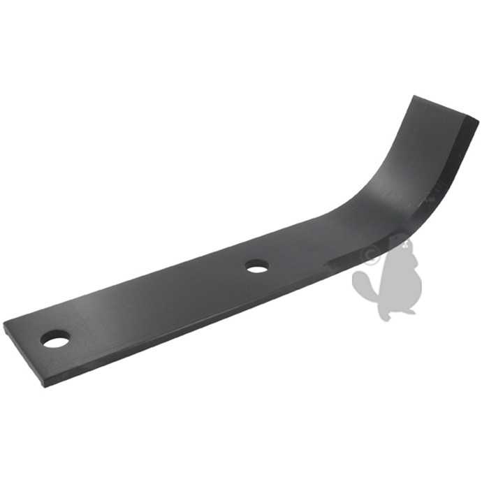 Couteau de fraise droit pour motobineuse adaptable sur STAUB - L: 260mm. Type bineur., 1404136R, 140-4136R