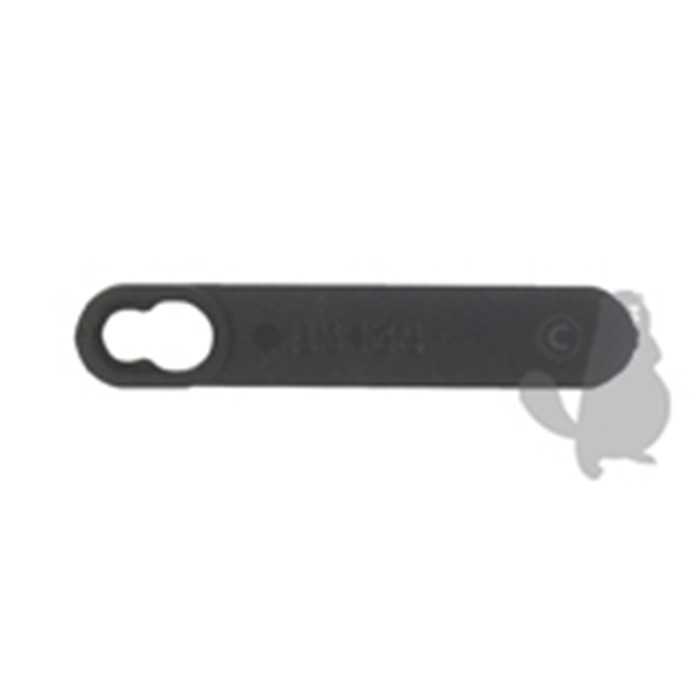 Couteau plastique adaptable pour tondeuse BLACK et DECKER GR120C, GX295C. Remplace origine: A6172