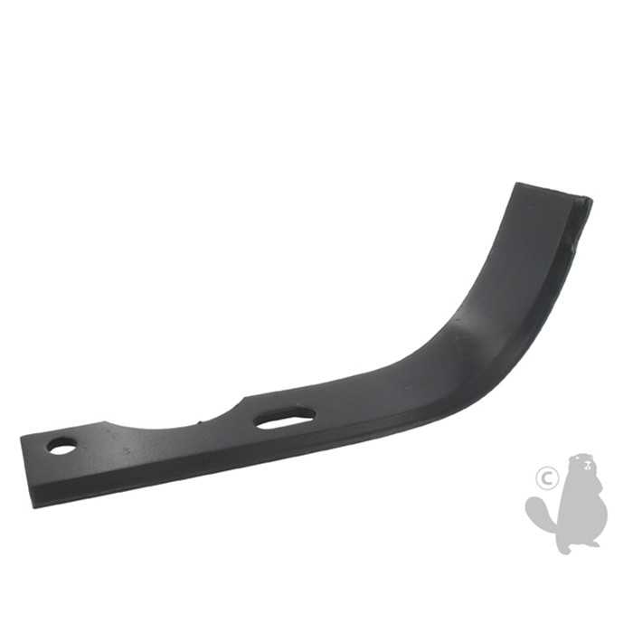 Couteau de fraise universel droit pour motobineuse - L: 240mm. Type labour., 1404089R, 140-4089R